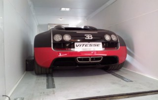 2013 Bugatti Veyron 16.4 Grand Sport Vitesse Rear In Trailer