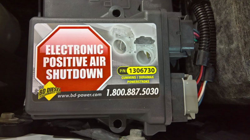 BD Diesel Performance Electronic Positive Air Shutdown Epas