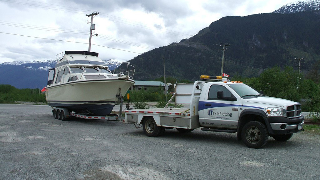 Boat Transport Kelowna to Squamish