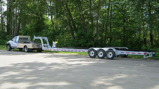 2012 40ft Highliner Boat Trailer Tri-axle with Bunks