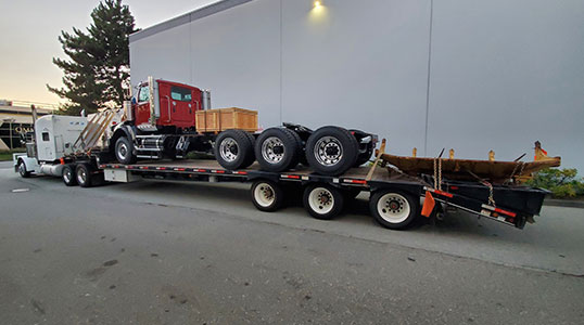 2020 53ft Felling Tridem Step Deck Trailer 9ft Wide with Ramps